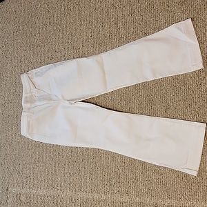 Talbots white Jeans size 8P high waisted